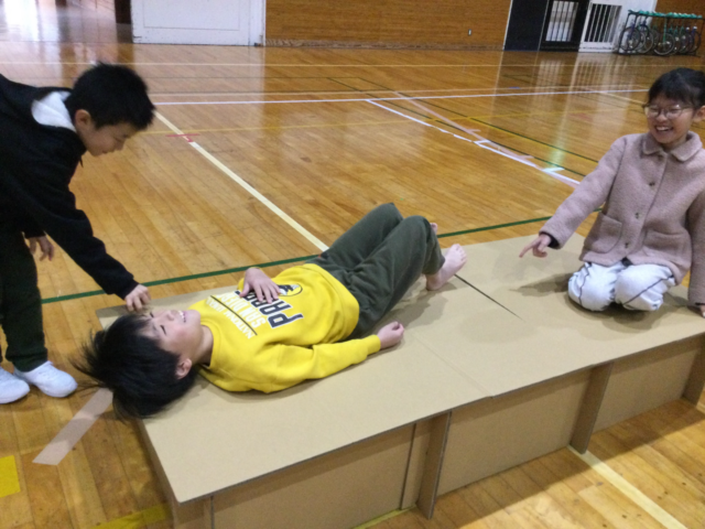 ３年生　防災学習