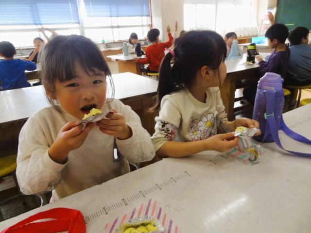 スイートポテト作り