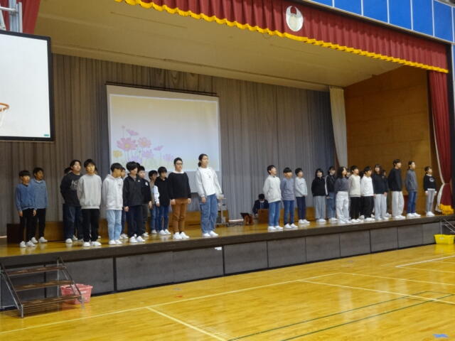 ６年生　学習発表会