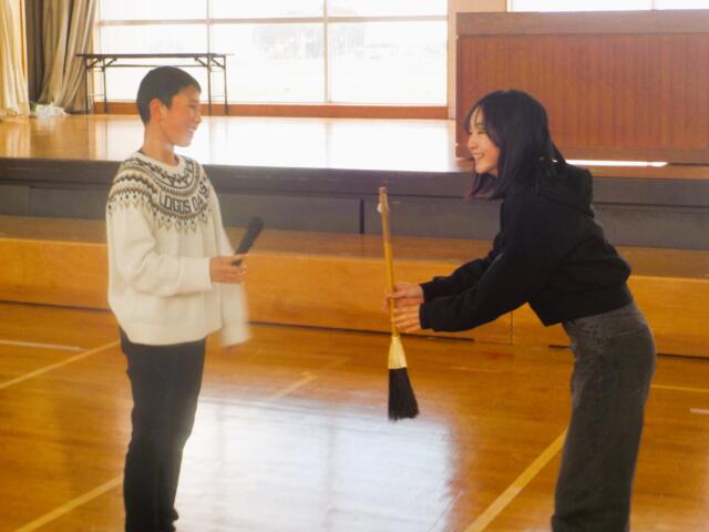 児童会引継ぎ式