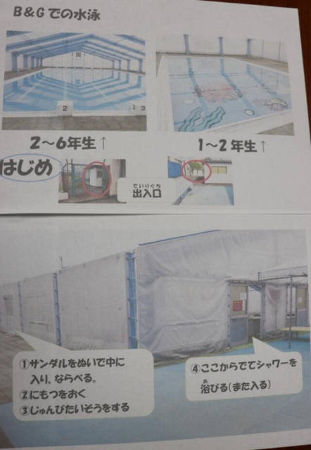 いよいよ水泳学習が始まります