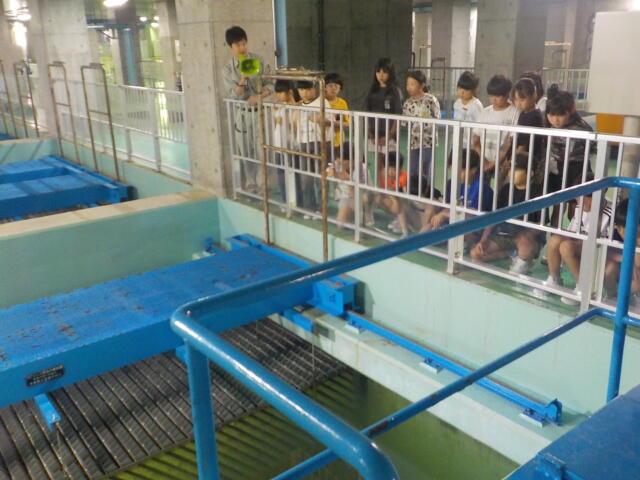 ４年　浄水場見学