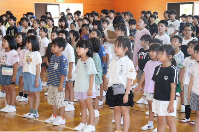 ２学期スタート